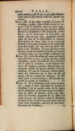 Dissertation sur la sainte Larme de Vendôme : Avec la Réponse à la Lettre du P. Mabillon Touchant la prétendue Sainte Larme