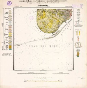 [1386] Zimmerbude, Geologische Karte von Preußen und benachbarten Bundesstaaten
