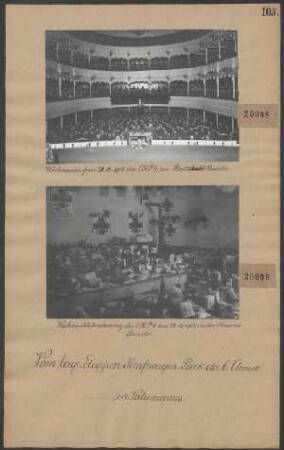 Weihnachtsfeier am 26.12.1915 des Et.K.P. 6 im Stadt-Theater