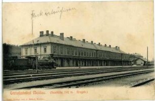 Moldau. Grenzbahnhof Moldau