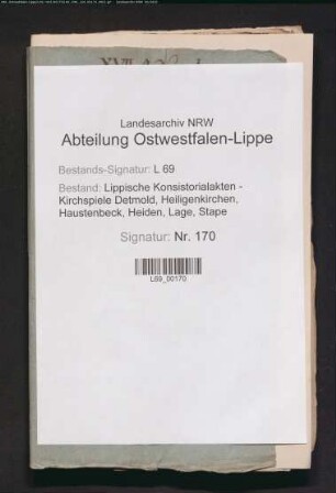 Gründung und finanzielle Ausstattung der Pfarrei (v.a. Kollekten)