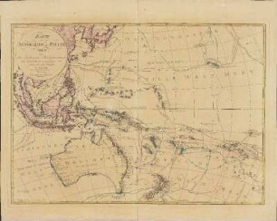 Karte 48: Karte von Australien oder Polynesien