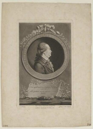 Bildnis des Christian Friederich Daniel Schubart