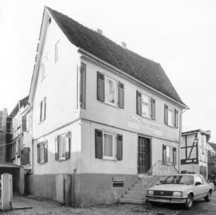 Fachwerkwohnhaus; Nidda, Pfarrgasse 2