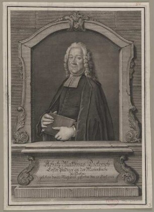 Bildnis des Achatz Matthias Dieterich