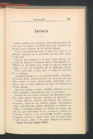 Solitario