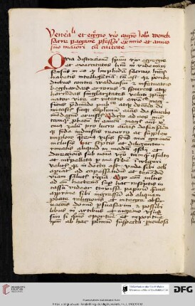 Johannes de Gelnhausen, Epistola ad Iohannem Wenck