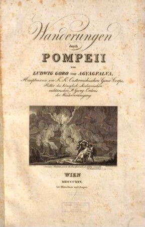 Wanderungen durch Pompeii
