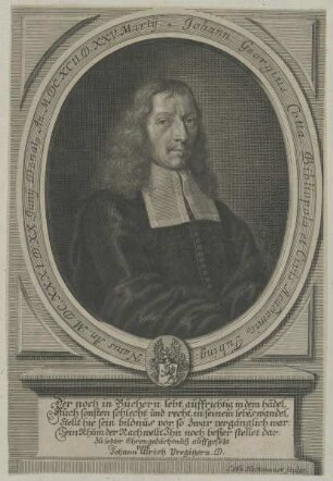 Bildnis des Johann Georgius Cotta