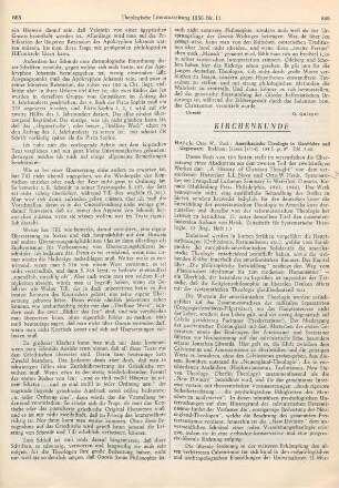 686-688 [Rezension] Heick, Otto W., Amerikanische Theologie in Geschichte und Gegenwart