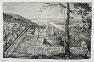 Der Hortus Palatinus und Schloss Heidelberg