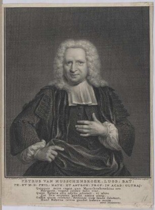 Bildnis des Petrus van Musschenbroek