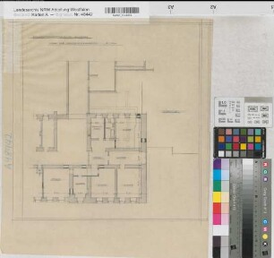 Arnsberg, Bezirksregierung, Hauptgebäude, Seibertzstr. 1, Hausmeisterwohnung, Grundriss