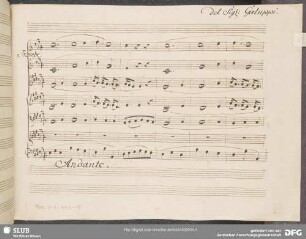 L' Olimpiade. Excerpts - Mus.1-F-49,4-15 : S, orch, bc