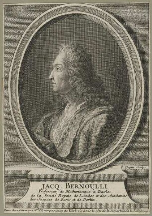 Bildnis des Jacq. Bernoulli