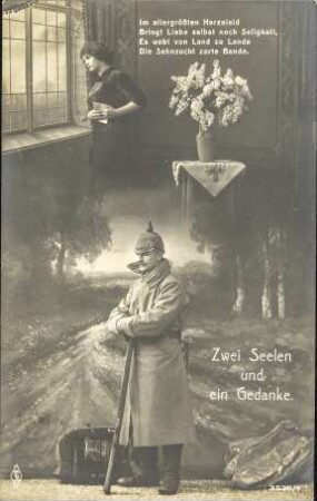 Zwei Seelen und ein Gedanke - Im allergrößten Herzeleid [...]