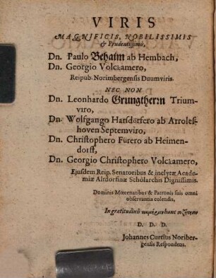Disp. eth. de variis variorum circa felicitatem civilem opinionibus