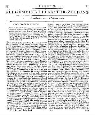 Lessing, K. G.: Gotthold Ephraim Lessings Leben. T. 2. Nebst seinem noch übrigen litterarischen Nachlasse. Hrsg. von K. G. Lessing. Berlin: Voß 1795
