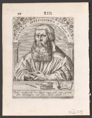 Porträt Johann Pfeffinger (1493-1573)