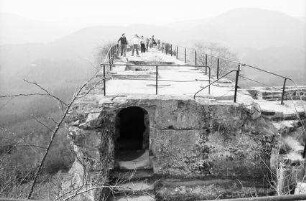 Fleckenstein: Burgruine Fleckenstein, Plattform