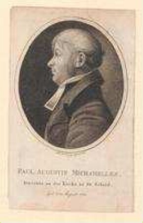 Paul Augustin Michahelles, Diakon bei St. Sebald; geb. 13. August 1780
