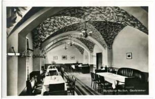 Meißen. Burgkeller, Gastzimmer