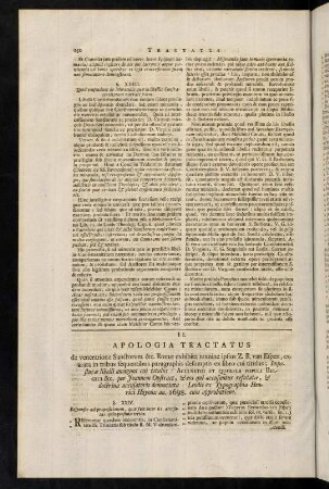 150-169, II. Apologia Tractatus.