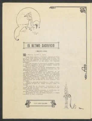 El último sacrificio : [Tradición] - A Rogelio de la Selva