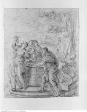 Concorso Accademico 1704, Rebekka am Brunnen