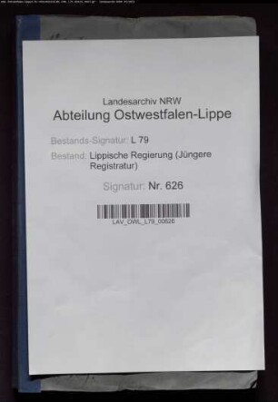 Städteordnung [Alter Titel: Einführung einer allgemeinen Städteordnung], Band 1