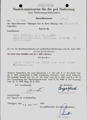 Schädel, Karl