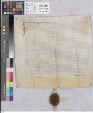 Lampertheim: Henrici Wormatiensis Episcopi incorporatio altaris Marie virginis in ecclesia parochiali in Lampertheim ecclesiae eidem