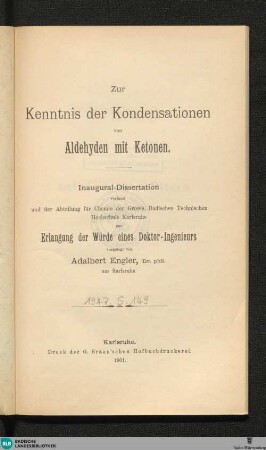 Zur Kenntnis der Kondensationen von Aldehyden mit Ketonen
