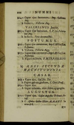 b) Ænei secundæ magnitudinis.
