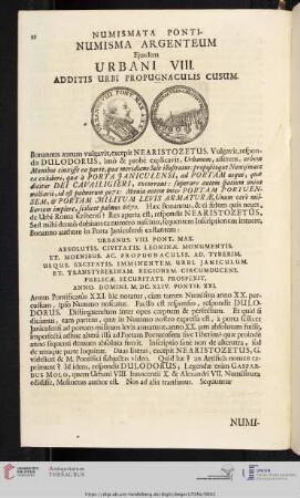 Ficum Romanorum Numismata Aerea Ejusdem Urbani VIII. [...]