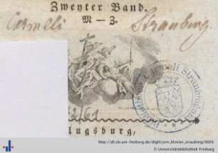 [Provenienz]: Karmelitenkloster Straubing