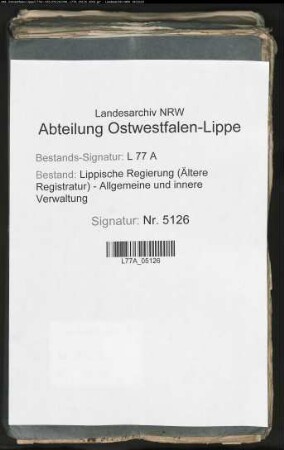 Verschiedene Polizeisachen
