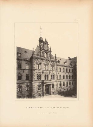 Gericht, Frankfurt/Main: Mittelbau an der Heiligkreuzstraße