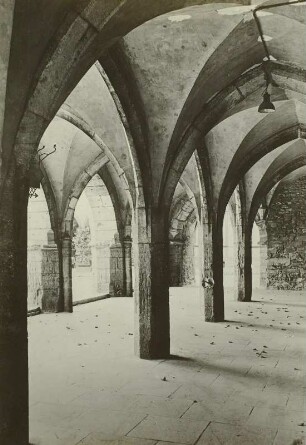 Goslar, Rathaus, Laubengang
