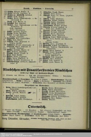 Nimbschen : Nimbschen mit Staatsforstrevier Nimbschen