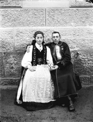 Sächsische Tracht (Paar)