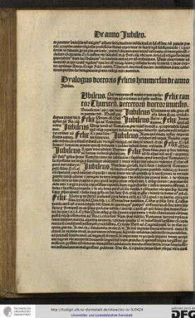 Dyalogus doctoris Felicis Hemmerlin de anno jubileo.