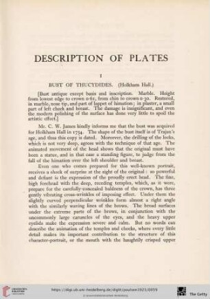 Description of plates