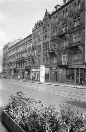 Erhalt von historischen Häuserfassaden in der Kaiserstraße