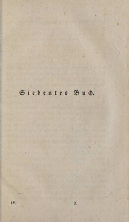Siebentes Buch