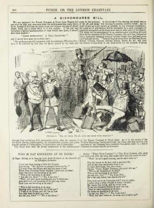 A dishonoured bill