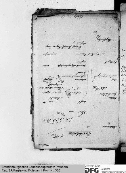 Antrag des Bankiers Alexander Itzig zu Prenzlau auf Benennung eines auf der Prenzlauer Feldmark neu zu errichtenden Vorwerks mit dem Namen Alexanderhof
