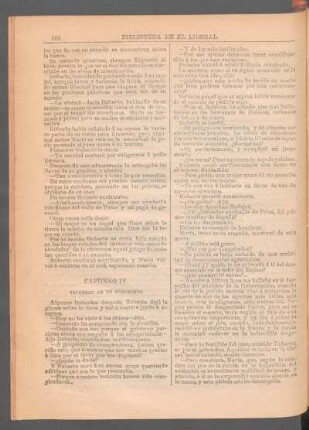 Capítulo IV : Recuerdo de un juramento