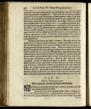 CAP. IV. Ulcus Phagadaenum. Oder von dem um sich fressenden Geschwür.