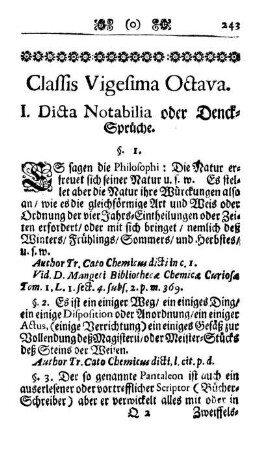 Classis Vigesima Octava.